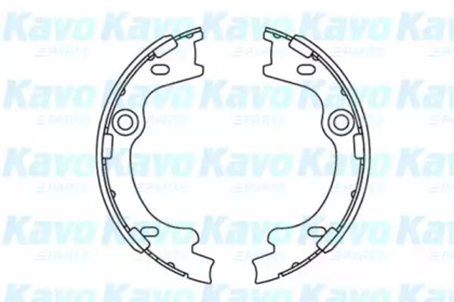 Klocki hamulca ręcznego KBS3414 KAVO PARTS