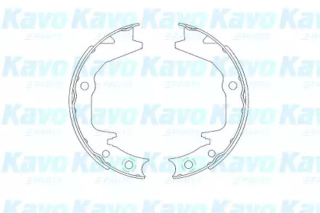 Klocki hamulca ręcznego KBS6404 KAVO PARTS