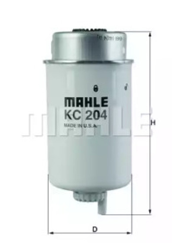 Filtr paliwa KC204 MAHLE