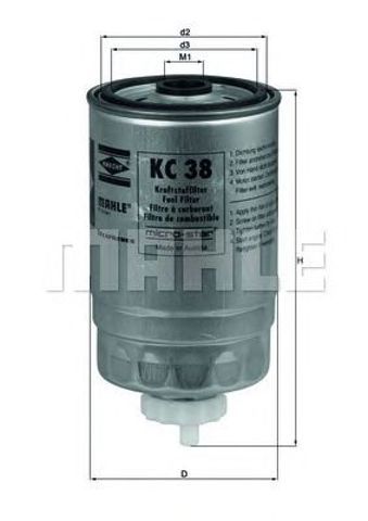 KC38 Mahle Original
