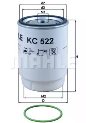 KC522D Mahle Original