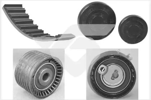 Pasek rozrządu, zestaw KH256 HUTCHINSON