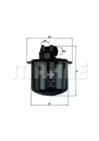 Filtr paliwa KL108 MAHLE