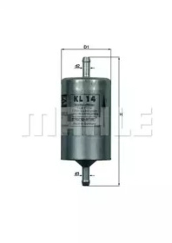 Filtr paliwa KL14 MAHLE