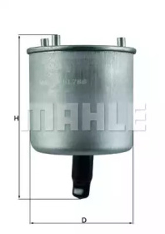 Filtr paliwa KL788 MAHLE