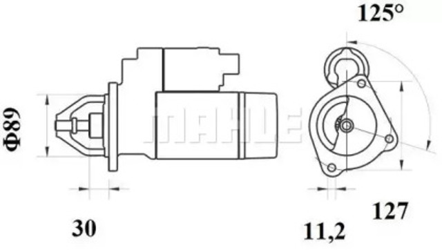 KX1821D Mahle Original