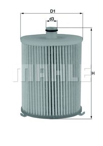 Filtr paliwa KX2454D MAHLE