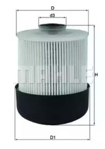 Filtr paliwa KX33828D MAHLE