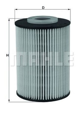 Filtr paliwa KX393D MAHLE