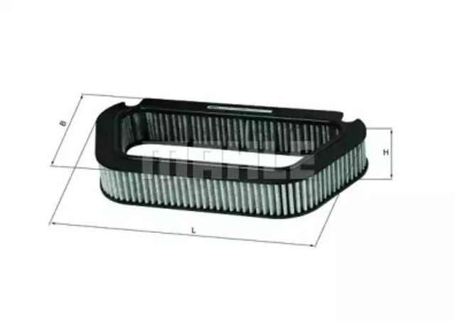 Filtr kabiny LAK197 MAHLE