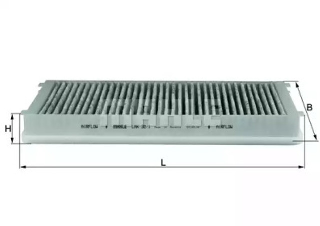 Filtr kabiny LAK321 MAHLE