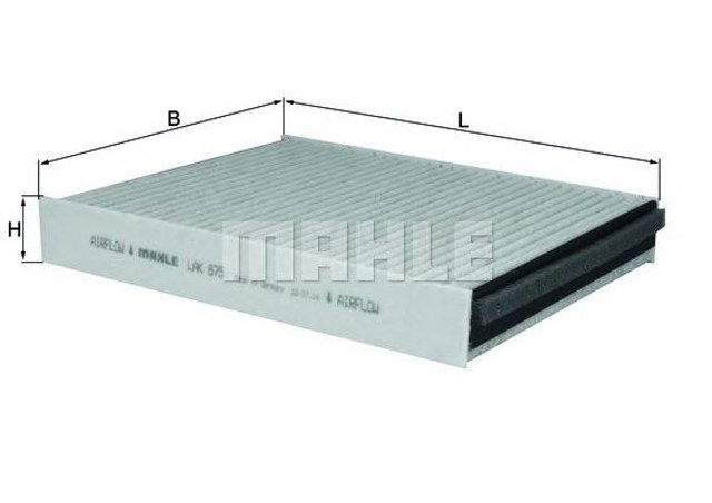 Filtr kabiny LAK875 MAHLE