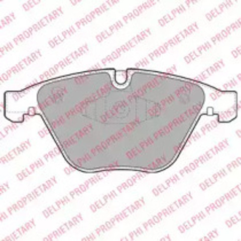 Klocki hamulcowe przednie tarczowe LP2067 DELPHI
