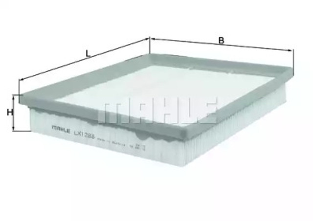 Filtr powietrza LX1288 MAHLE