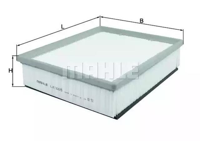 Filtr powietrza LX1605 MAHLE