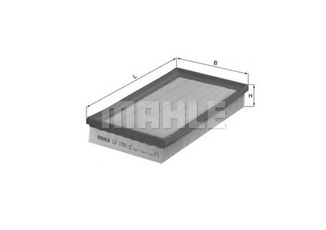 Filtr powietrza LX17812 MAHLE