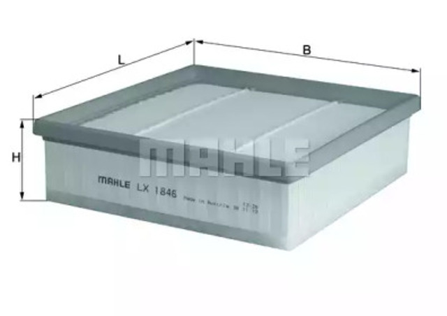 Filtr powietrza LX1846 MAHLE