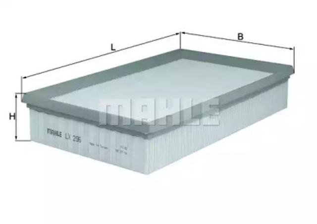 Filtr powietrza LX296 MAHLE