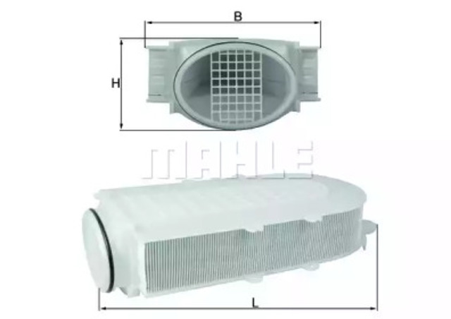 Filtr powietrza LX29911 MAHLE