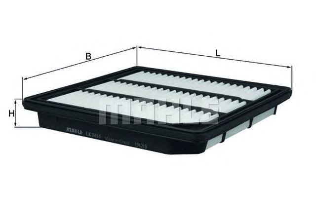 Filtr powietrza LX3455 MAHLE