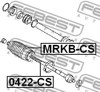 Osłona mechanizmu kierowniczego (maglownicy) MRKBCS FEBEST