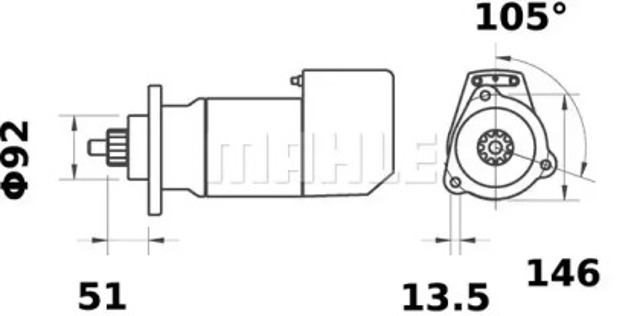 MS558 Mahle Original