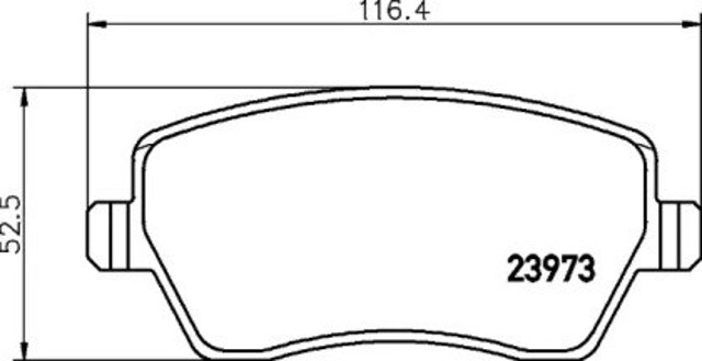 Klocki hamulcowe Nissan Micra