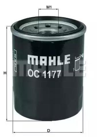 Filtr oleju OC1177 MAHLE