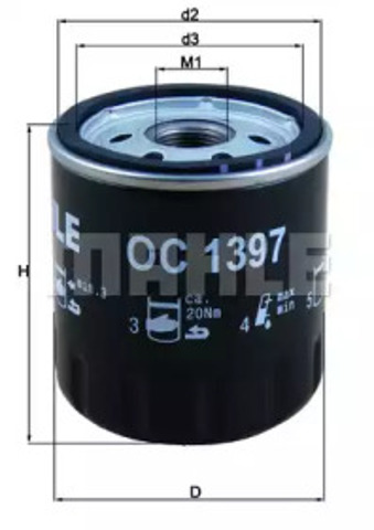 OC1397 Mahle Original