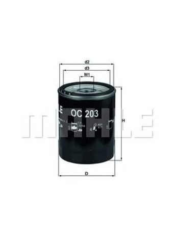 OC203 Mahle Original