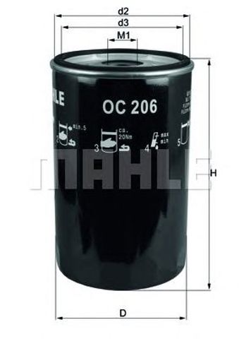 OC206 Mahle Original