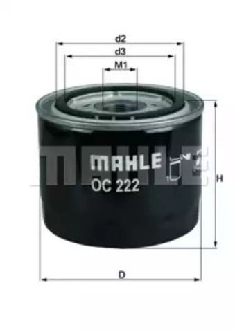 OC222 Mahle Original