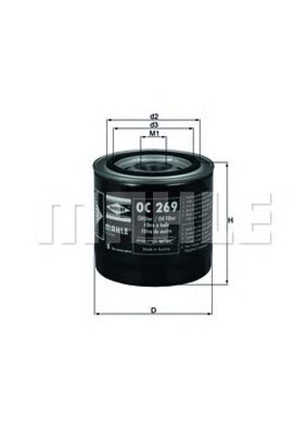 OC269 Mahle Original
