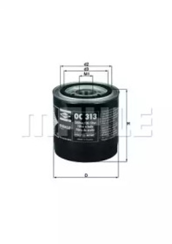 Filtr oleju OC313 MAHLE