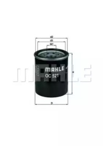 Filtr oleju OC521 MAHLE