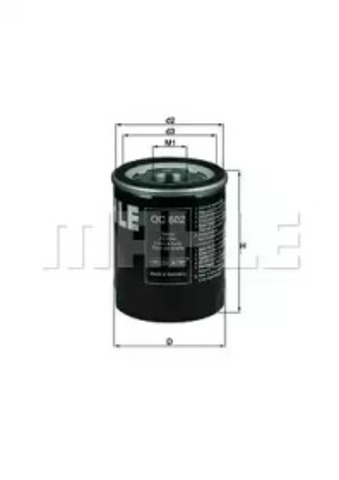 Filtr oleju OC602 MAHLE