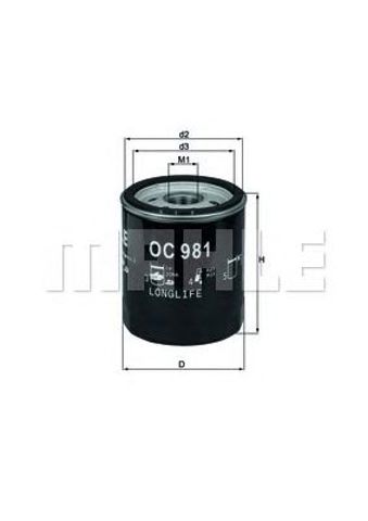 OC981 Mahle Original