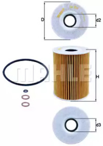 OX254D3 Mahle Original
