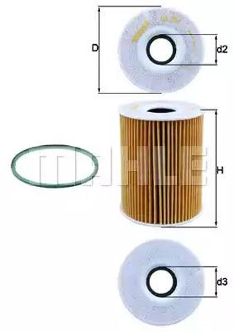 OX254D4 Mahle Original