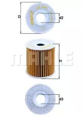 Filtr oleju Smart FORTWO