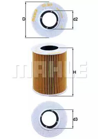 OX369D Mahle Original