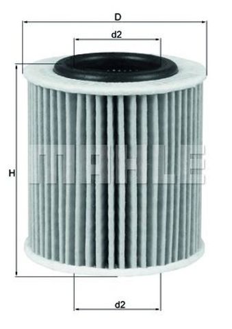 OX834D Mahle Original