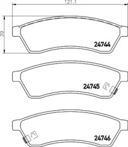 P10060 Brembo