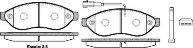 Klocki hamulcowe Citroen Jumper