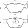 Klocki hamulcowe przednie tarczowe P50026 BREMBO