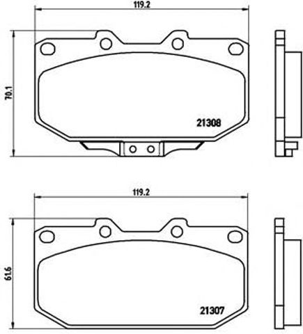 P56025 Brembo