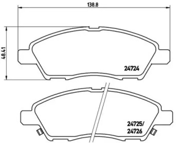 P56070 Brembo