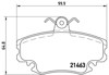 Klocki hamulcowe przednie tarczowe P68038 BREMBO
