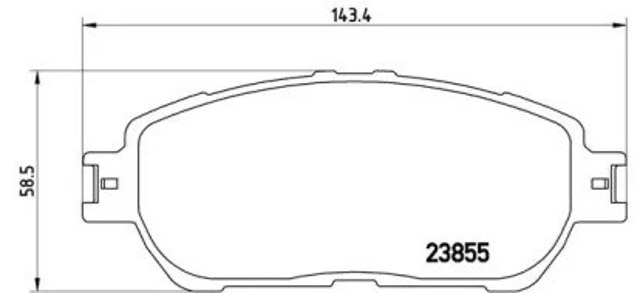 Klocki hamulcowe Toyota Sienna