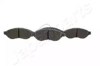 Klocki hamulcowe przednie tarczowe PA0018AF JAPANPARTS